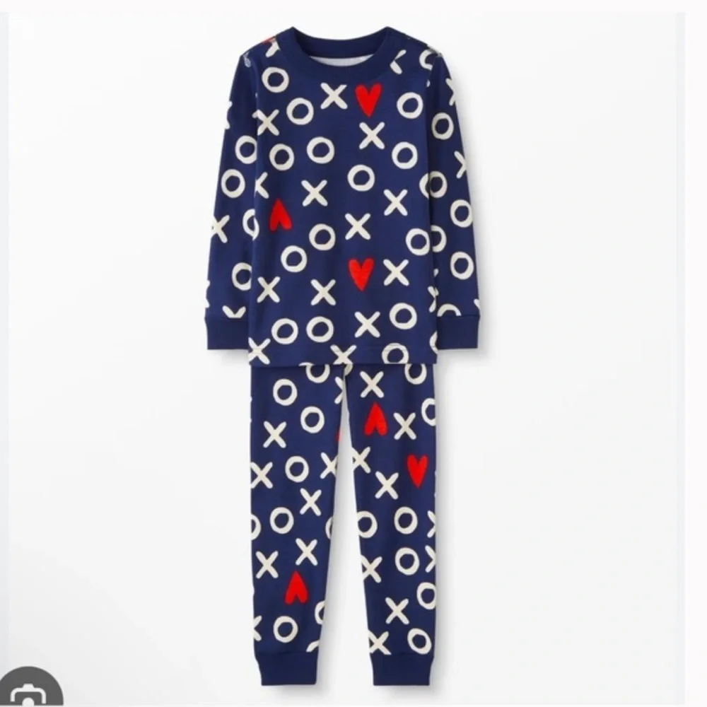 Hanna Andersson Valentines Day XO Pajama Set MIXED SIZES
